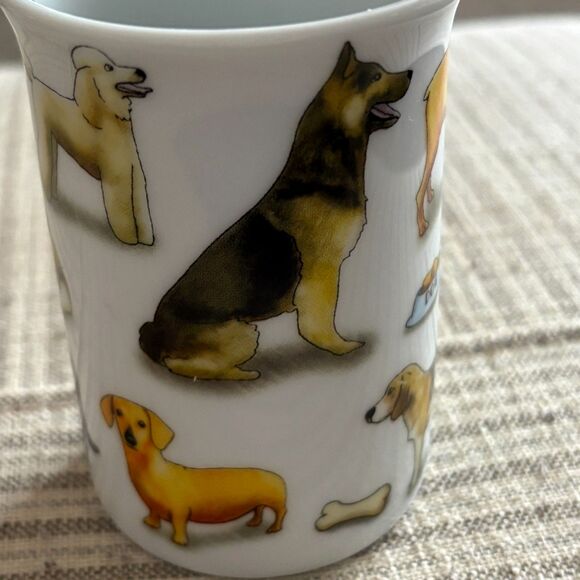 Man's Best Friend Dog Breed Paul Cardew 2010 England Ceramic Tea Cup Mug 10 oz. - Picture 6 of 8